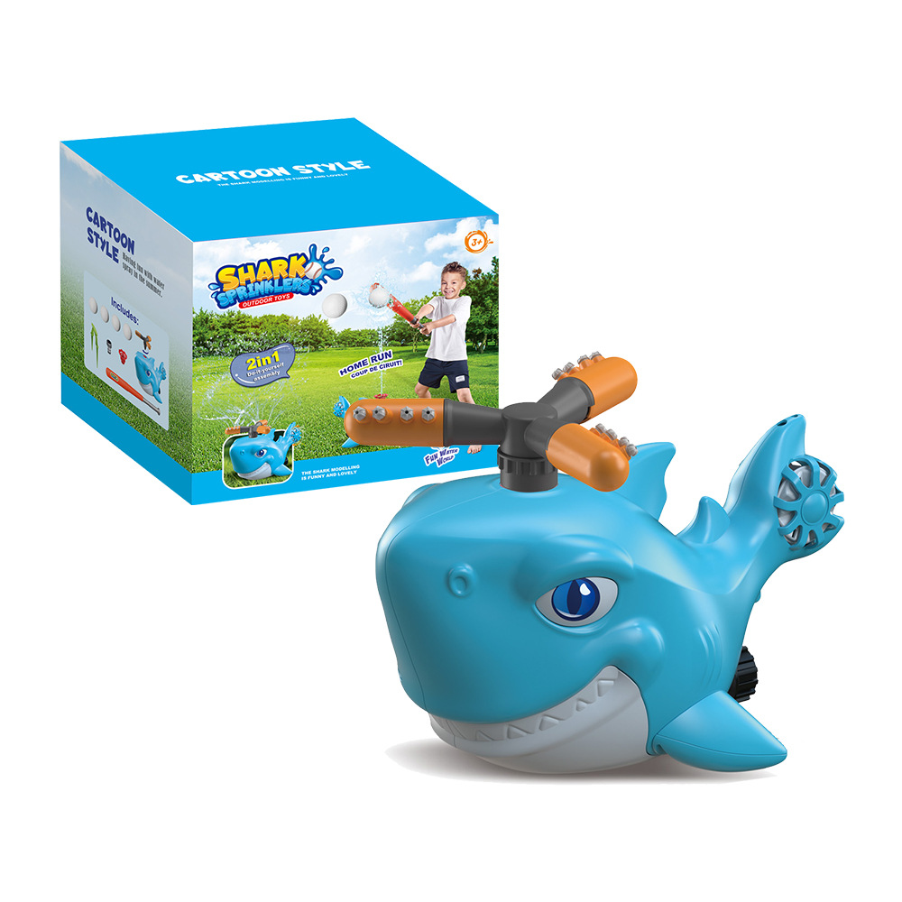 Kids Outdoor Yard Tools - Spruzzatore a forma di squalo da