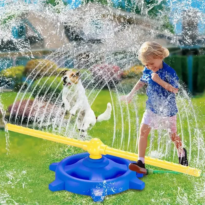 Kids Outdoor Yard Tools - Spruzzatore d'acqua da 360 gradi rotante