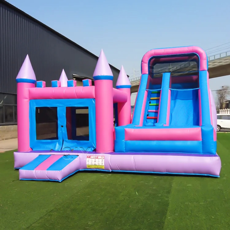 Kids Outdoor Inflatable - Castello Gonfiabile Commerciale Colorato di Lusso