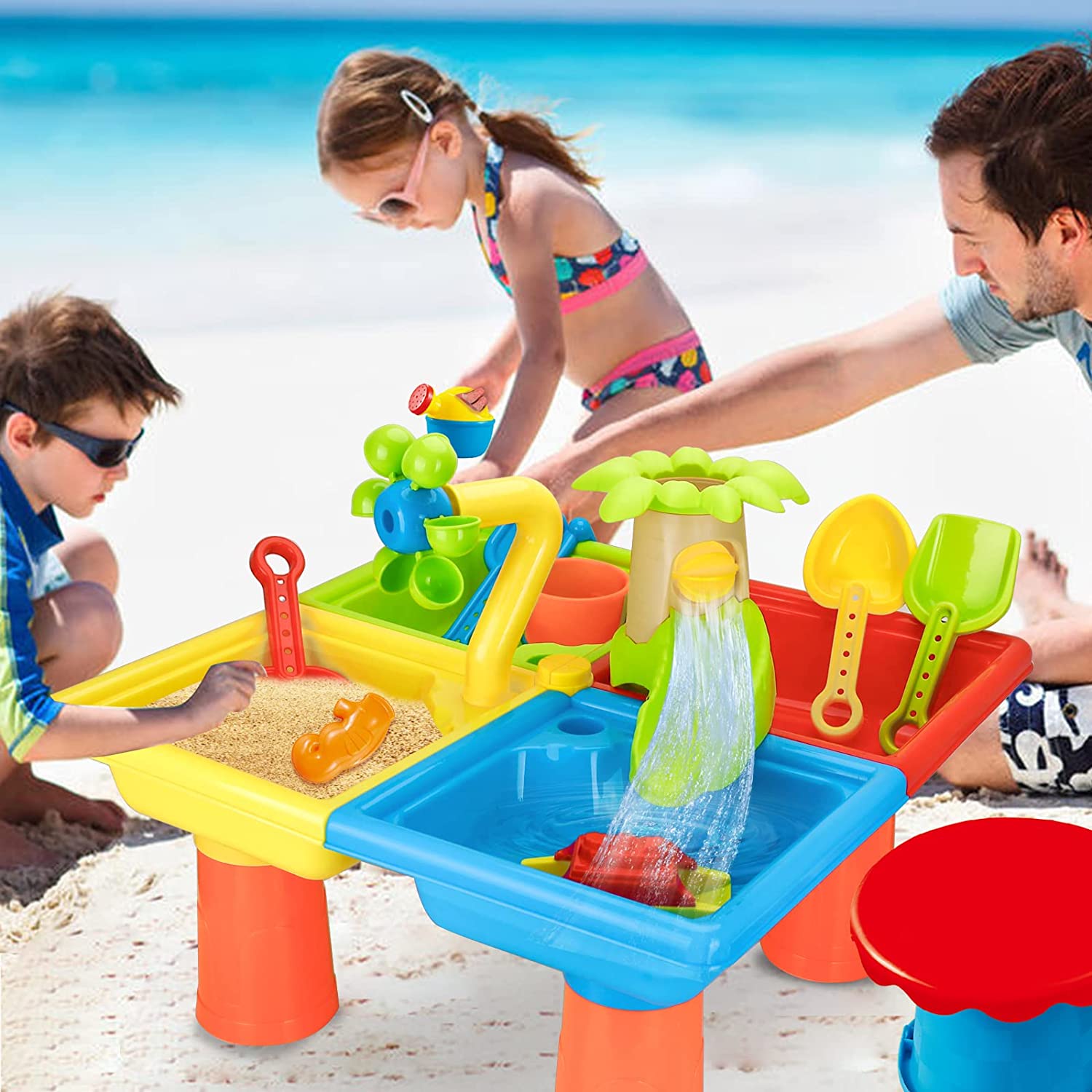 Kids Outdoor Water Play - Beach Table Sand Play Toys giochi