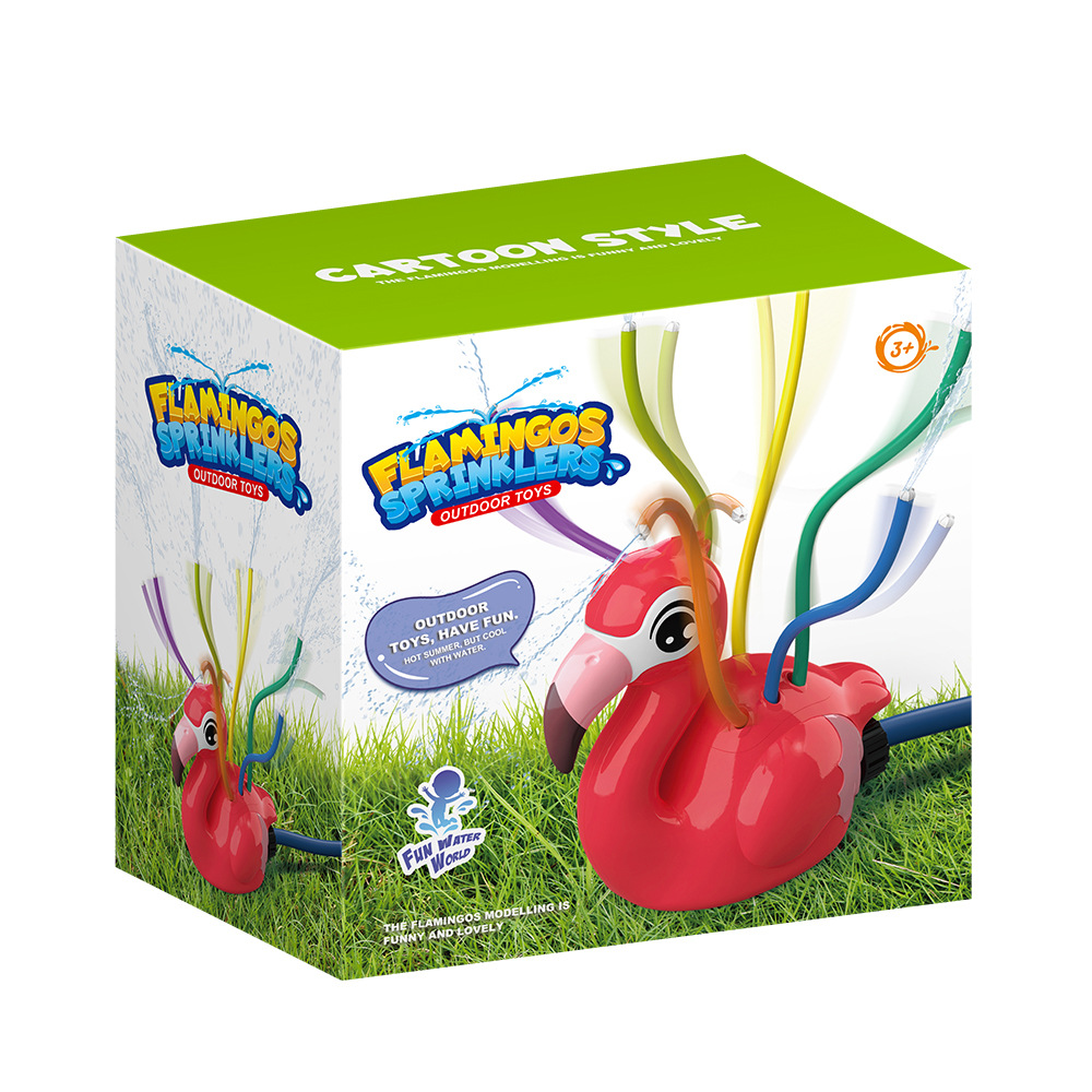 Kids Outdoor Yard Tools - Spruzzatore a Forma di Fenicottero, Giocattolo