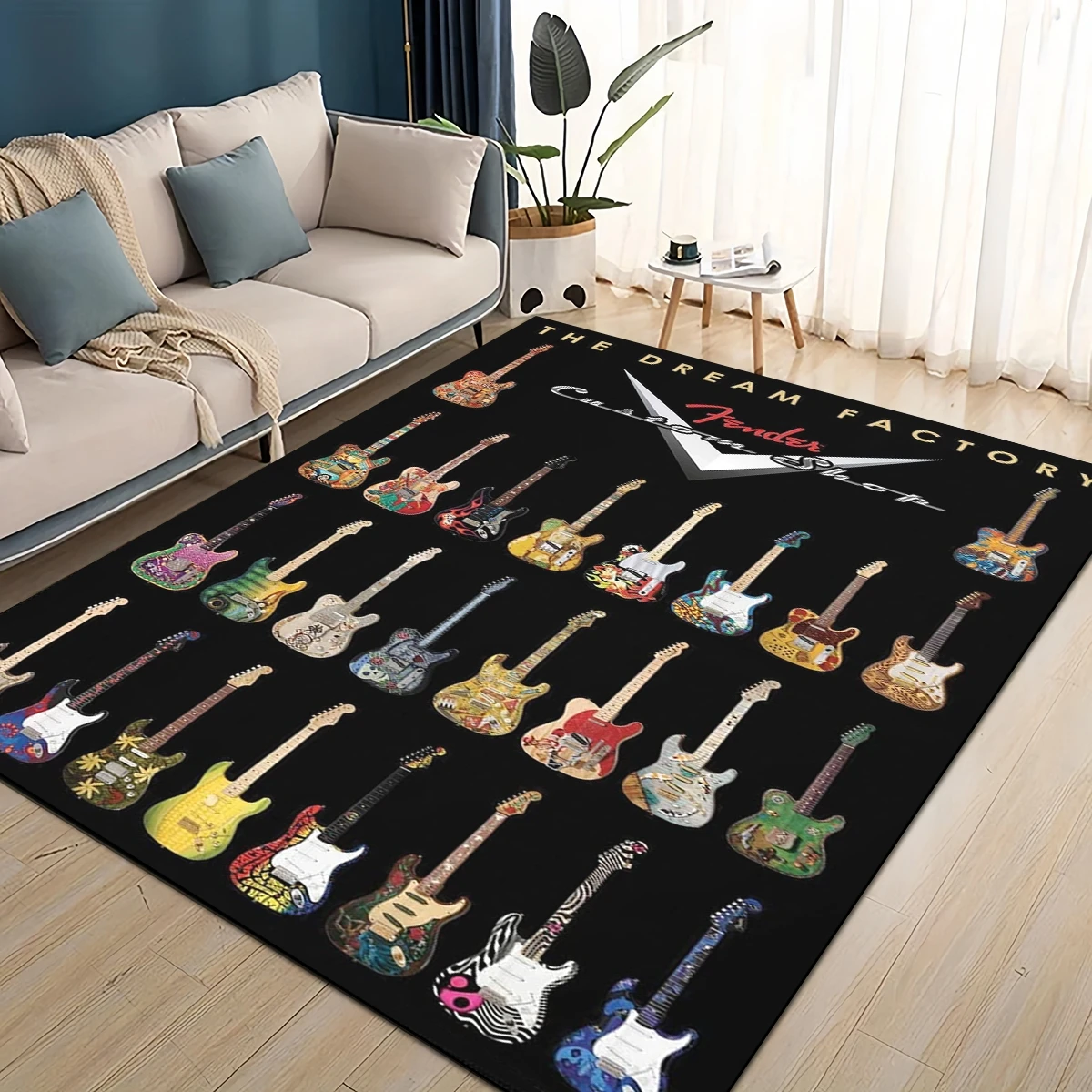 Kids Outdoor Instruments - 3D Retro Fender logo Strumenti per