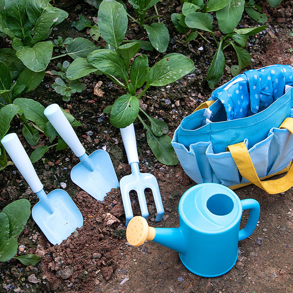 Kids Outdoor Yard Tools - Set di Attrezzi da Giardinaggio per
