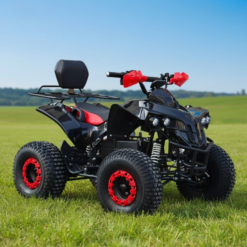 Kids Outdoor Quad Bike - Quad ATV Elettrico con Trasmissione a