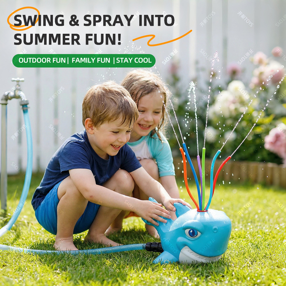 Spruzzatore a forma di squalo  - Kids Outdoor Yard Tools recensione e prezzo