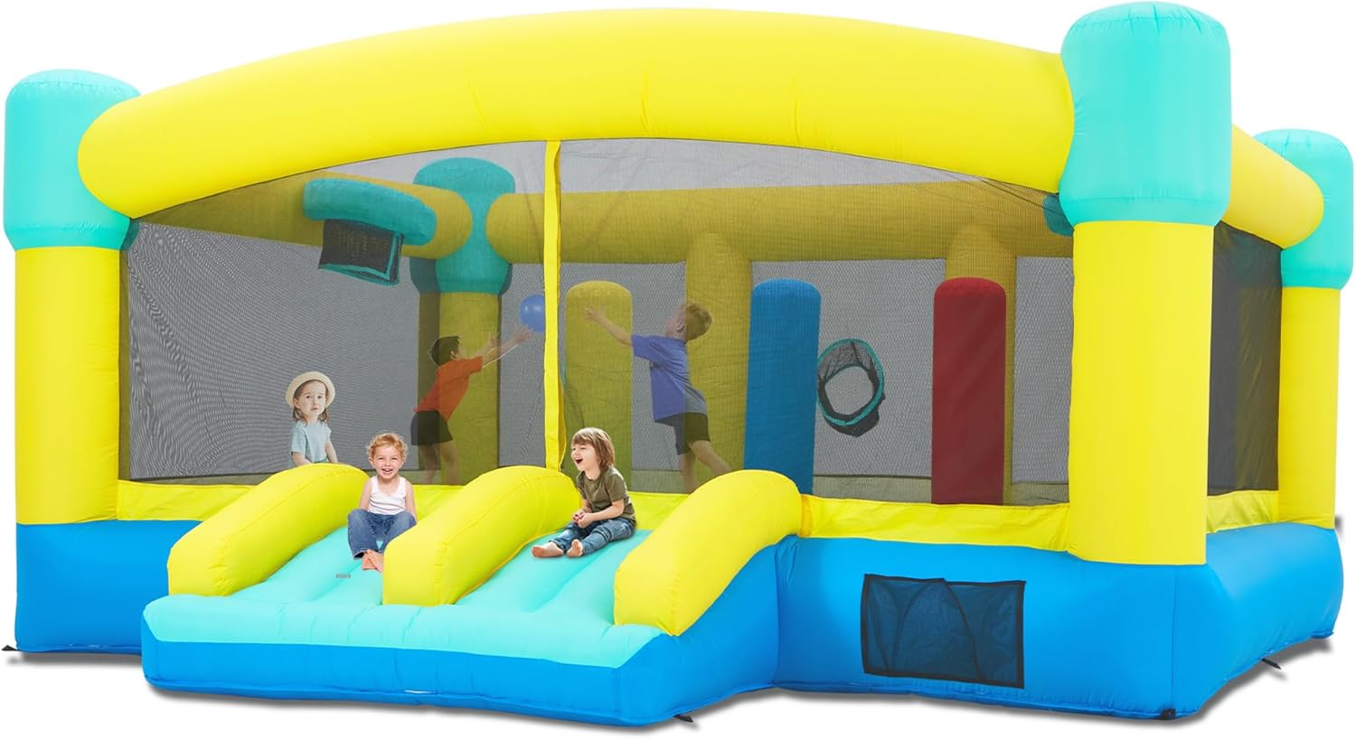 Grande Castello Gonfiabile, 15 - Kids Outdoor Inflatable recensione e prezzo