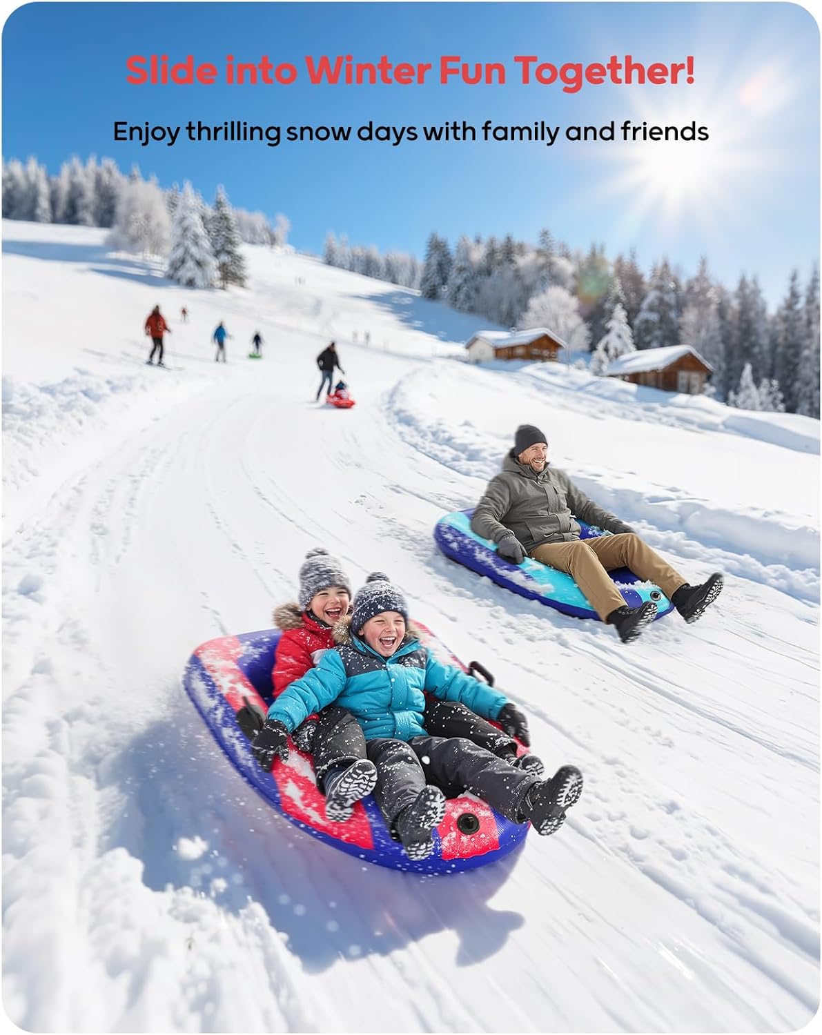 Slitta Gonfiabile in PVC QPAU  - Kids Outdoor Inflatable recensione e prezzo