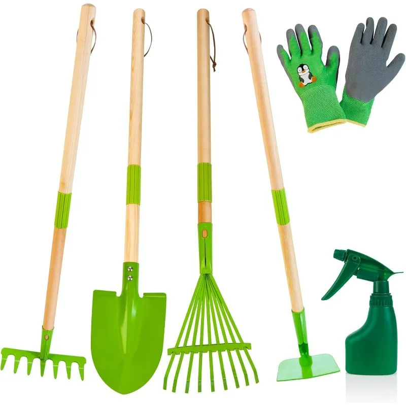 Set di 7 Attrezzi da Giardinag - Kids Outdoor Yard Tools recensione e prezzo