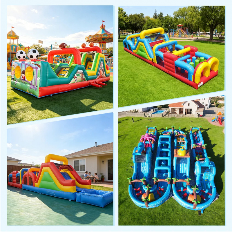 Grande Percorso a Ostacoli Gon - Kids Outdoor Inflatable recensione e prezzo