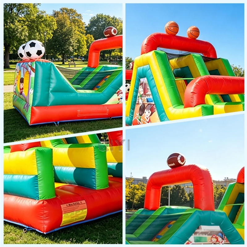 Grande Percorso a Ostacoli Gon - Kids Outdoor Inflatable recensione e prezzo