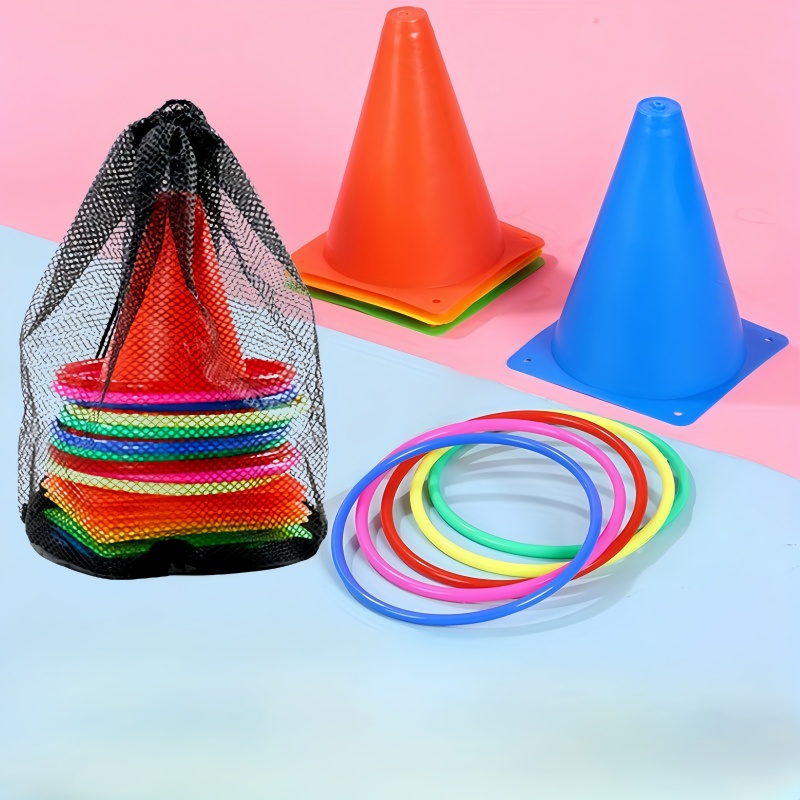 1Set Toss Coni Anelli Gioco di - Kids Outdoor Yard Tools recensione e prezzo