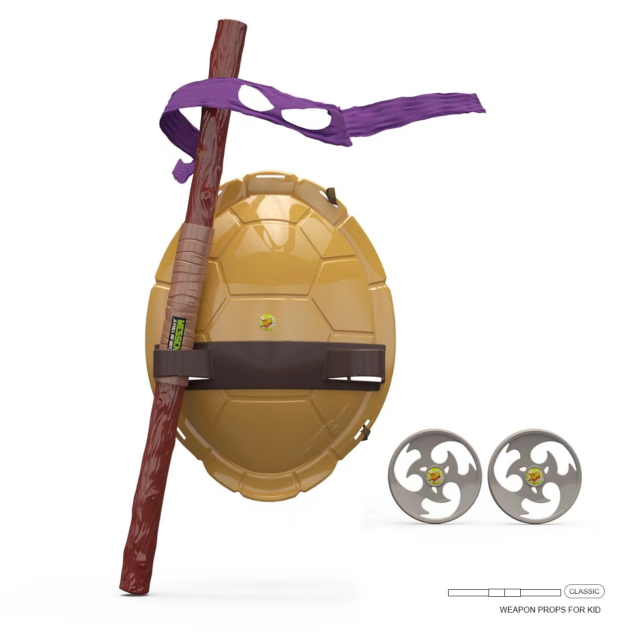 Nuovo Set Guscio di Tartaruga  - Kids Outdoor Ninja Warrior Course recensione e prezzo