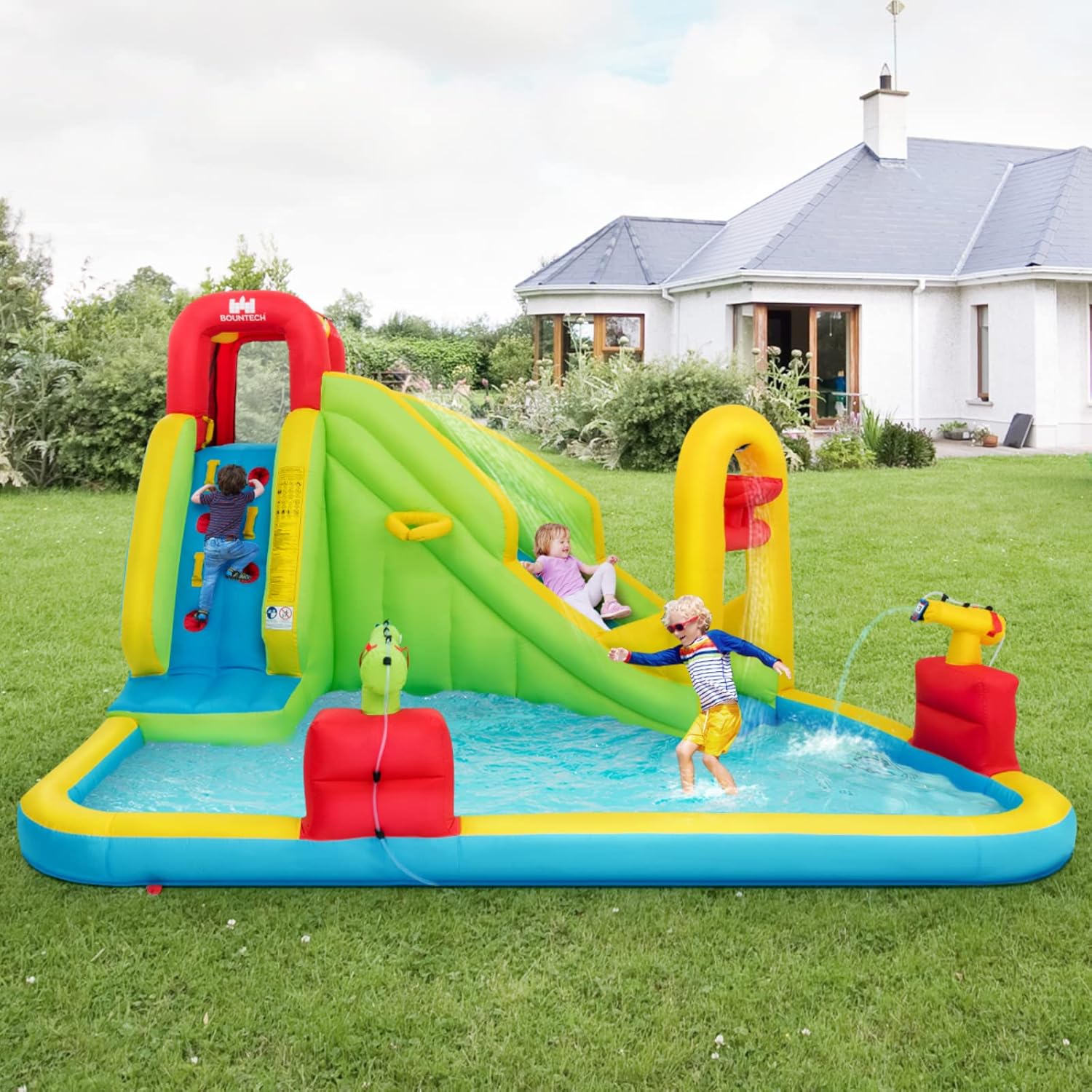 Mega Parco Acquatico Gonfiabil - Kids Outdoor Inflatable recensione e prezzo