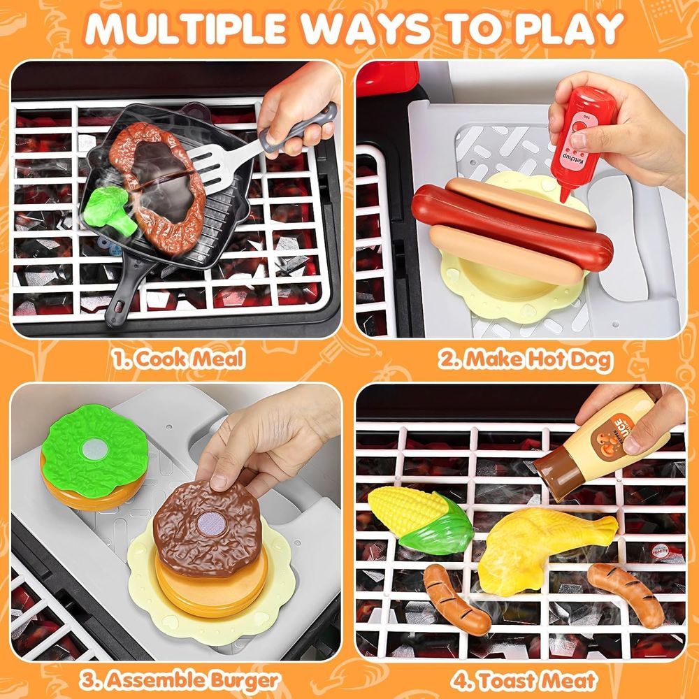 Giocattoli da cucina per bambi - Kids Outdoor Bbq recensione e prezzo