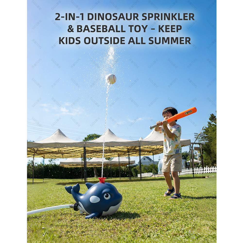 Spruzzatore a forma di balena  - Kids Outdoor Yard Tools recensione e prezzo