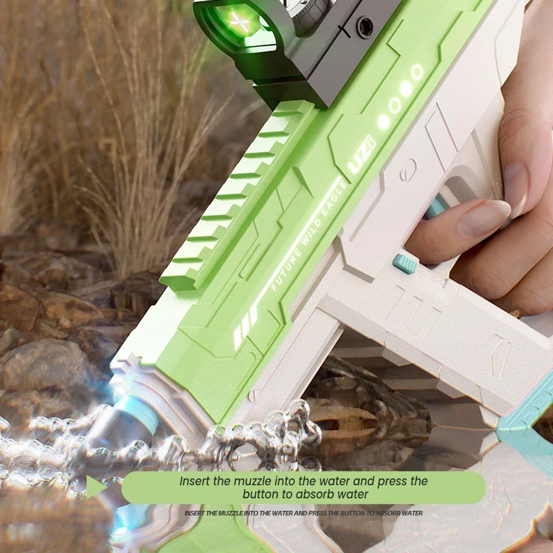 Pistola ad Acqua Elettrica UZI - Kids Outdoor Nature Play recensione e prezzo