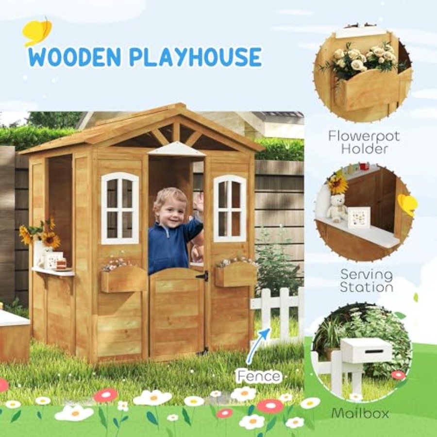 Casetta da gioco per esterni p - Kids Outdoor Nature Play recensione e prezzo