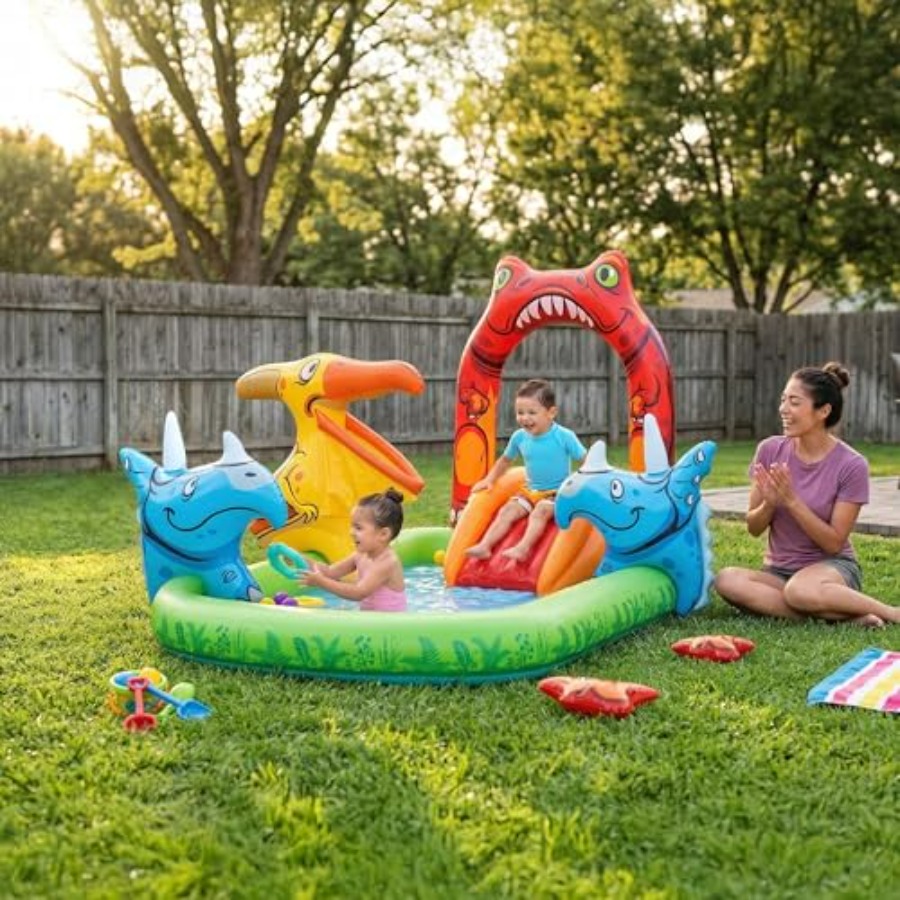 Centro acquatico gonfiabile pe - Kids Outdoor Water Play recensione e prezzo
